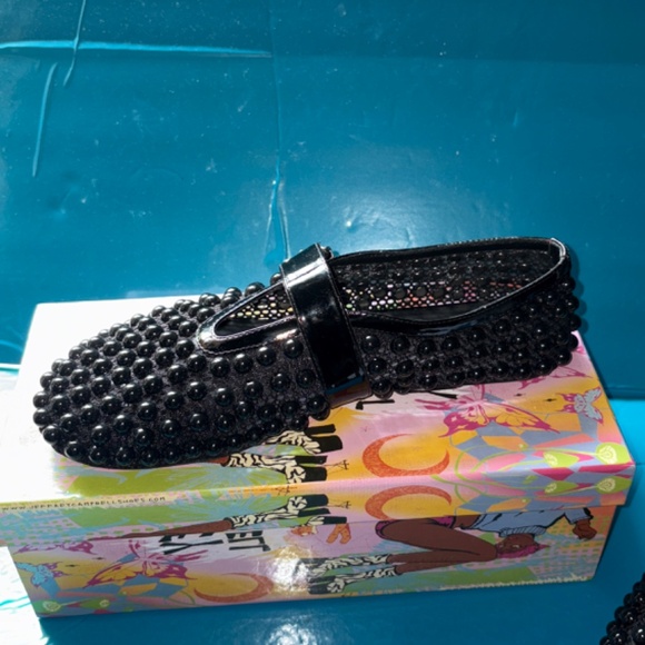 Jeffrey Campbell Trennel Studded Mary Jane Flats - Picture 2 of 4